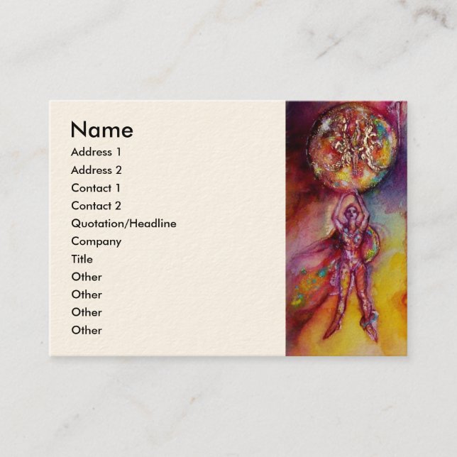 CARTÃO DE VISITA JARDIM DAS SOMBRAS PERDIDAS - FEIRA E BOTÉRIAS (Frente)