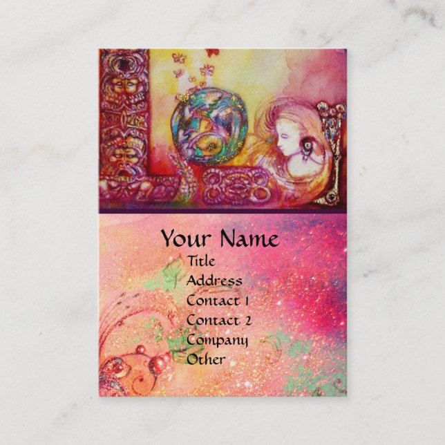 CARTÃO DE VISITA JARDIM DAS SOMBRAS PERDIDAS - FEIRAS E BORRACHAS (Frente)