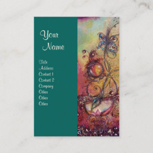 CARTÃO DE VISITA JARDIM DAS SOMBRAS PERDIDAS - PLANTA DE BORBOLA