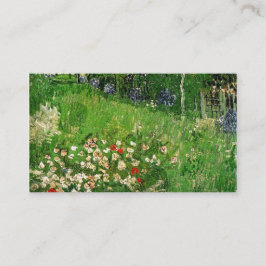 Cartão De Visita Jardim de Daubigny, Vincent Van Gogh.