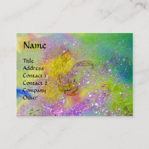 CARTÃO DE VISITA JARDIM DE SOMBRAS PERDIDAS MONOGRAMA DE BORDO