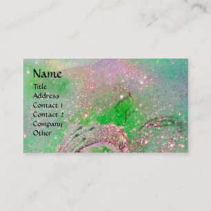 CARTÃO DE VISITA JARDIM DE SOMBRAS PERDIDAS MONOGRAMA DE BORDO