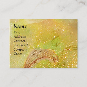 CARTÃO DE VISITA JARDIM DE SOMBRAS PERDIDAS MONOGRAMA DE BORDO