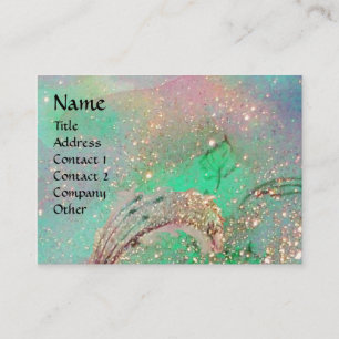 CARTÃO DE VISITA JARDIM DE SOMBRAS PERDIDAS MONOGRAMA DE BORDO