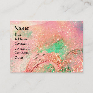 CARTÃO DE VISITA JARDIM DE SOMBRAS PERDIDAS MONOGRAMA DE BORDO