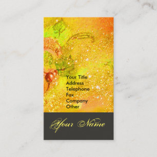 CARTÃO DE VISITA JARDIM DO MONOGRAMA 1 DAS ESTRELAS PERDIDAS