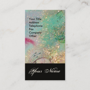 CARTÃO DE VISITA JARDIM DO MONOGRAMA DE PÓ DE ESTADO DE SOMBRA PERD