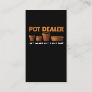 Cartão De Visita Jardim viciado do Piada de jardinagem engraçada,