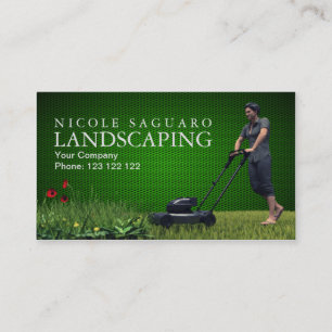 Cartão De Visita Jardineiro dos Landscapers
