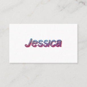 Cartão De Visita Jessica: Uma obra prima moderna