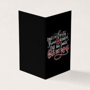 Cartão De Visita Jesus ama  Dança Como Um Brilho Sorridente Como R