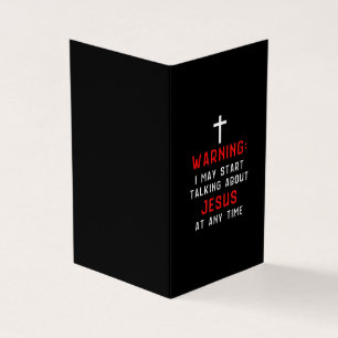 Cartão De Visita Jesus Amor Aviso Que Posso Começar A Falar Sobre 