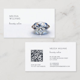 Cartão De Visita Joalheria Luxo Diamantes