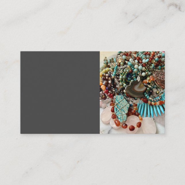 Cartão De Visita Joia artesanal (Frente)