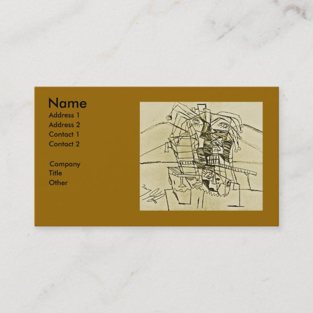 CARTÃO DE VISITA JOKER OF FAUCET NOSE (Frente)