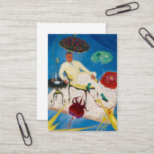 Cartão De Visita Joseph Hergesheimer por Florine Stettheimer