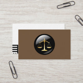 Cartão De Visita Justiça E Justiça - Justiça E Justiça Personalizam