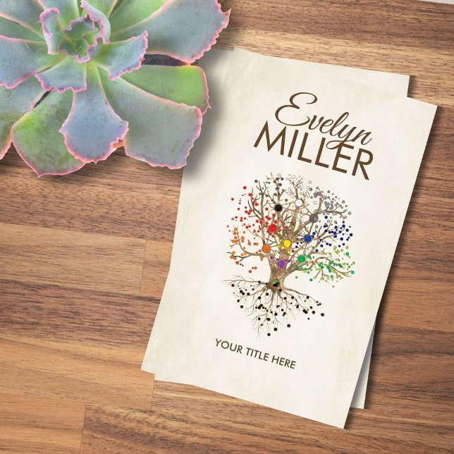 Cartão De Visita Kabbalah A Árvore da Vida (Criador carregado)