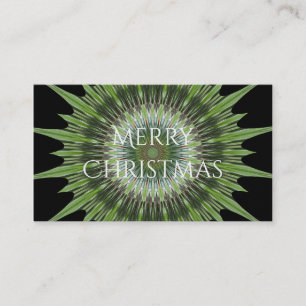 Cartão De Visita Kaleidoscope Mandala Art