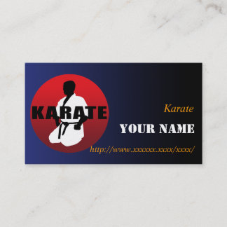 CARTÃO DE VISITA KARATE 01