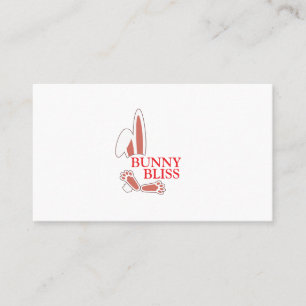 Cartão De Visita Kawaii Bunny Espia