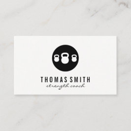 Cartão De Visita Kettle Bell Personal Trainer