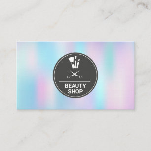 Cartão De Visita Kit de Cabelo de Comutação Mistura de Pastel Co