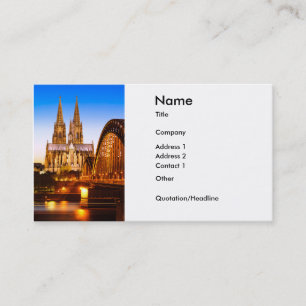 Cartão De Visita Köln 03A