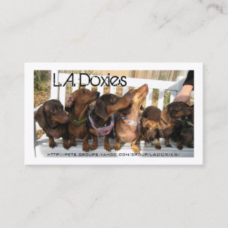 Cartão De Visita L.A.Doxies [leo+polie]