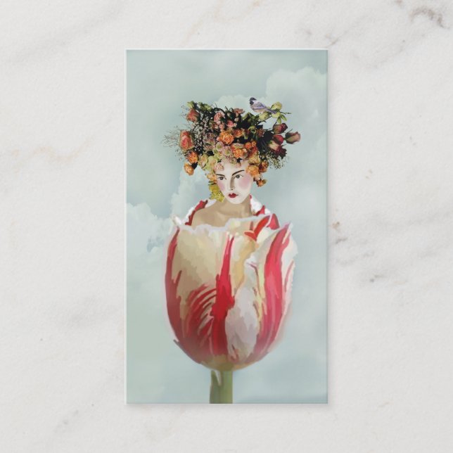 Cartão De Visita La Tulipe (Frente)