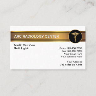 Cartão De Visita Laboratório de Radiologia