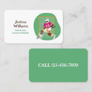 Cartão De Visita Lacrosse