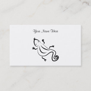 Cartão De Visita Lagarto, seu nome aqui