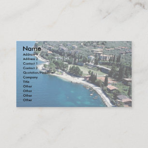 Cartão De Visita Lago Garda, Italia