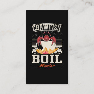 Cartão De Visita Lagosta Boil Master Crayfish Eater