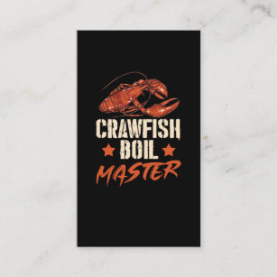 Cartão De Visita Lagosta Naufrágio Comida-do-mar Crayfish Cook