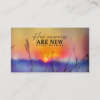 Lamentations 3:23 His Mercies Are New Bible Verse