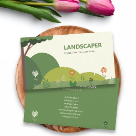 Cartão De Visita Landscaper