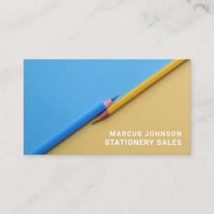 Cartão De Visita Lápis, artigos de papelaria & materiais de