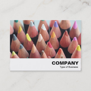 Cartão De Visita Lápis de cores