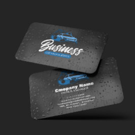 Cartão De Visita Largura e serviço automático de água adicional