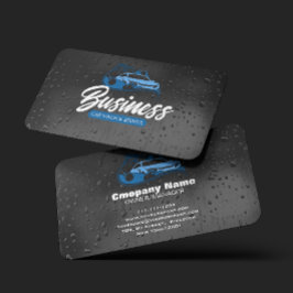 Cartão De Visita Largura e serviço automático de água adicional