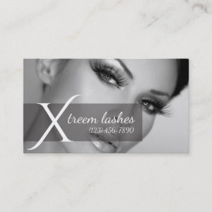 Cartão De Visita Lash Extensions Lashes Beauty Cosmetology Salon
