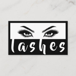 Cartão De Visita Lash Extensões Brows & Lashes Salão
