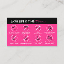 Lash Neon Rosa Levantar Tonalidade Dica Após Instr