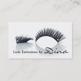 Cartão De Visita Lashes, Extensões Lash, Salão de Bela, Cosmetologi