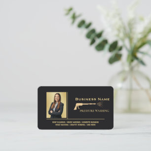 Cartão De Visita Lavadora de Pressão Personalizada moderna Lavagem