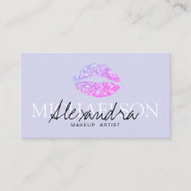 Lavanda de assinatura do artista de maquiagem mode