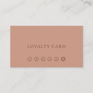 Cartão De Visita Lealdade morna do café do erro tipográfico