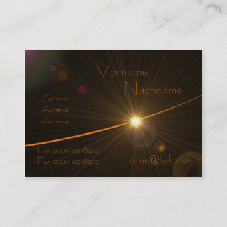 Cartão De Visita LED Effects